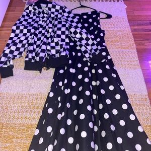 Dress and top/jacket